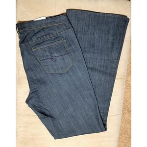 Guess Dark Rinse Wash Flare Jeans